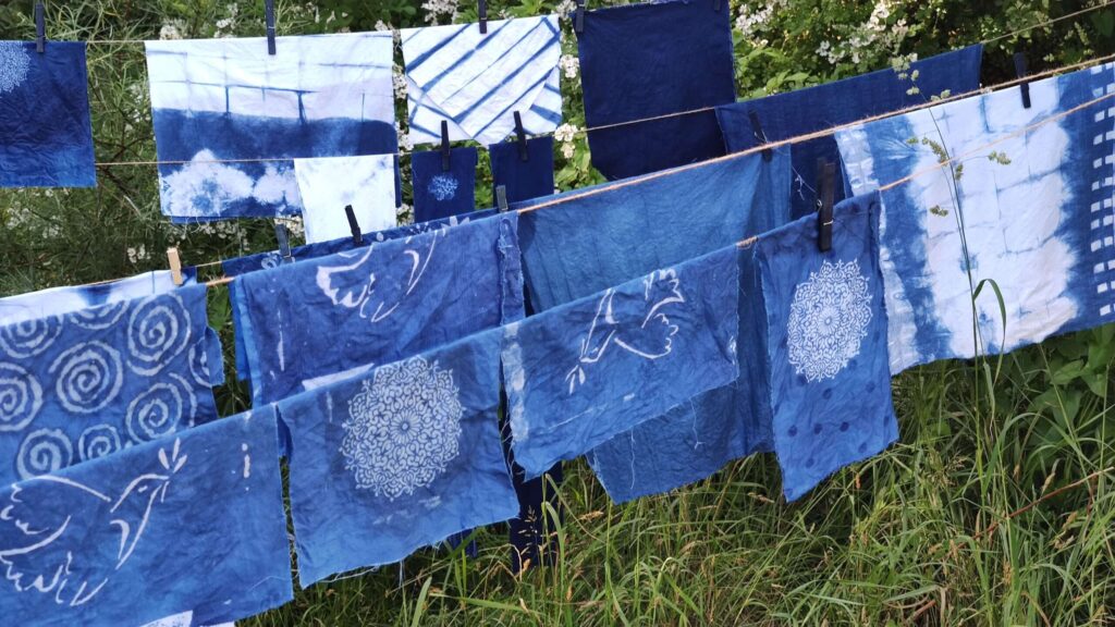 Indigokurs - Wir machen Blau in Hollersbach